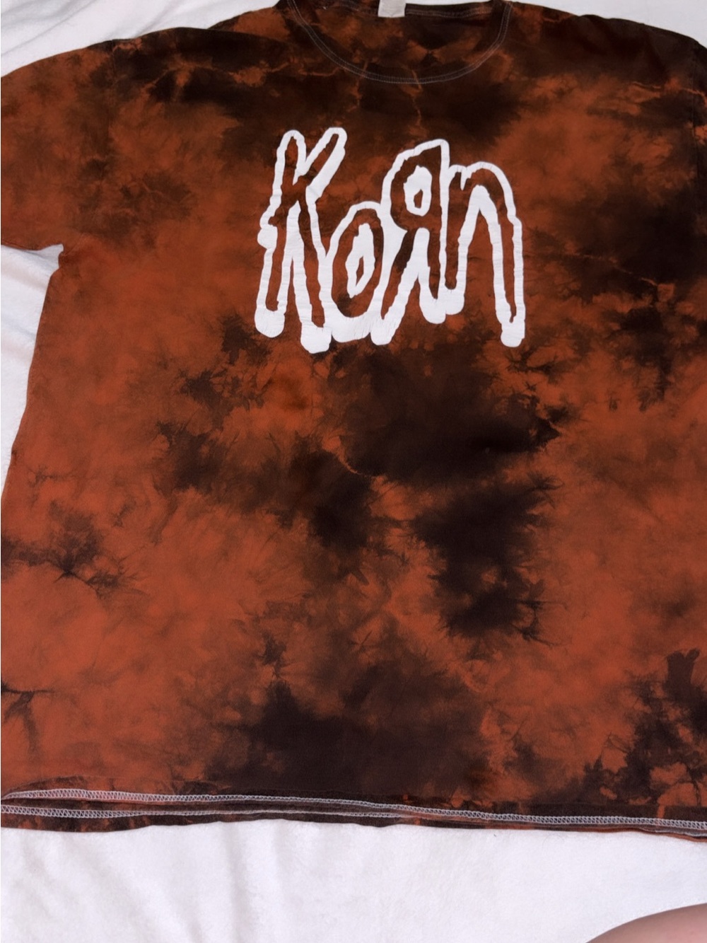 Korn band over sized band t-shirt